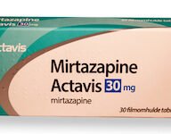 Mirtazapine is een geneesmiddel uit de groep van tetracyclische antidepressiva. Het wordt ook toegepast voor de behandeling van slapeloosheid (niet geregistreerd gebruik). De chemische structuur van deze stoffen bevat vier ringen. Van mirtazapine bestaan twee stereo-isomeren die elkaars spiegelbeeld zijn, de (R)- en (S)-vormen. Voor de commerciële producten gebruikt men een racemaat van evenveel (R)- als (S)-mirtazapine. Mirtazapine werd in 1976 geoctrooieerd door Organon, en wordt verkocht onder de merknamen Remeron en Remergon. De looptijd van het Amerikaans octrooi, normaal 20 jaar vanaf de aanvraag van het octrooi[1] werd verlengd tot 14 juni 1998 omdat het product pas in 1996 werd toegelaten op de markt. Het is inmiddels ook als generiek geneesmiddel verkrijgbaar.